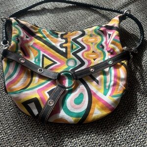 Vibrant Multicolor Women's Shoulder Bag